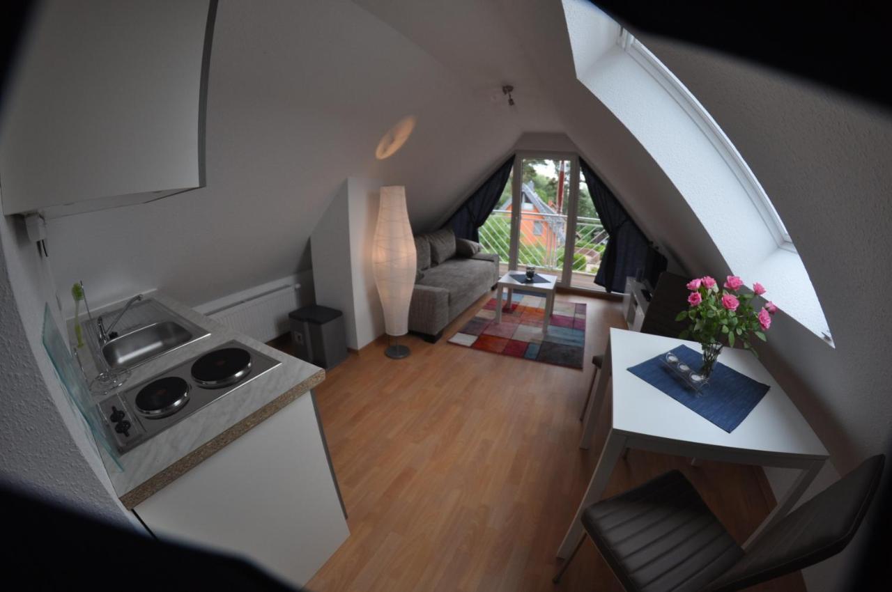 Ferienhaus Mueritzzauber / 1 Zimmer Dachgeschoss-Appartement Robel Ngoại thất bức ảnh
